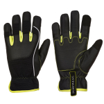 Portwest A771 PW3 Tradesman Gloves (Black/Yellow)