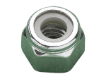 M8 Nylon Insert Nut - Type P - Zinc Plated